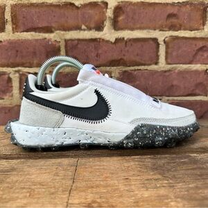 Nike Waffle Racer Crater Shoes Womens 5 Summit White Athletic Sneakers